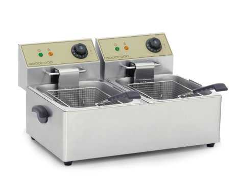 GoodFood Фритюрниця електрична EF66 BEIGE +безкоштовна доставка