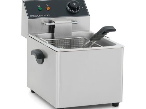 GoodFood Фритюрниця електрична EF8 BLACK +безкоштовна доставка