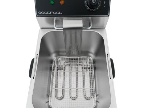 GoodFood Фритюрниця електрична EF8 BLACK +безкоштовна доставка