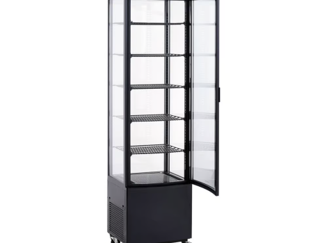 ВІТРИНА ХОЛОДИЛЬНА HURAKAN HKN-UPD278B BLACK +безкоштовна доставка