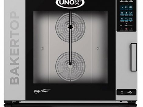 Піч пароконвекційна Unox XEBC06EUEPR (лінія PLUS) 6 рівнів  600х400