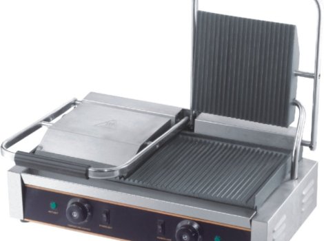 Гриль контактний EWT INOX CGR22  (поверхня : 475х230 мм)