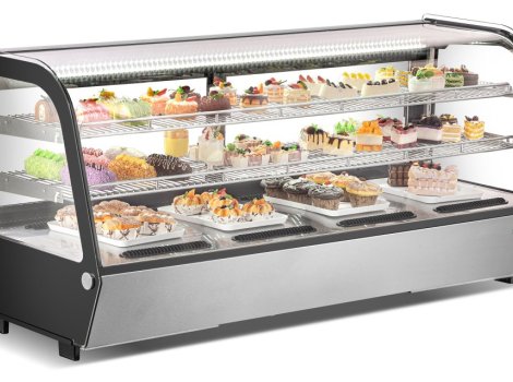 GoodFood Вітрина холодильна GoodFood RTW250L нержавіюча сталь