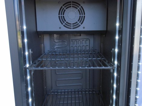 GoodFood Шафа холодильна для напоїв BC160BB2LED чорна-чорна