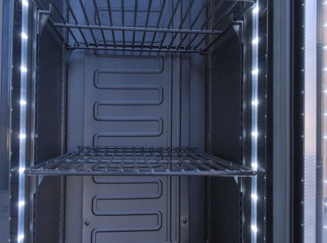 GoodFood Шафа холодильна для напоїв BC160BB2LED чорна-чорна