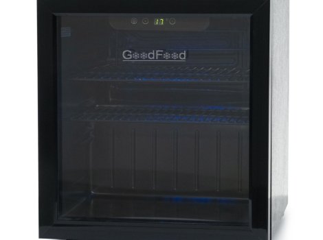 GoodFood Шафа холодильна для напоїв BC46 BLACK +безкоштовна доставка
