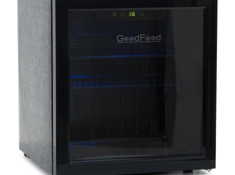 GoodFood Шафа холодильна для напоїв BC46 BLACK +безкоштовна доставка