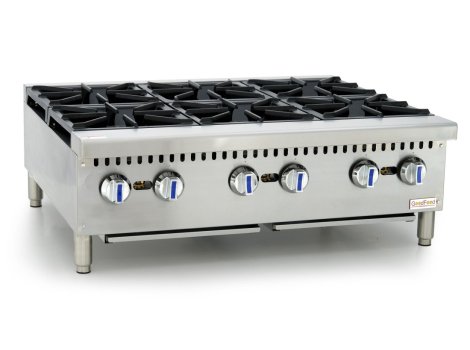 GoodFood Плита газова GPBG6 (AMERICAN LINE) +безкоштовна доставка