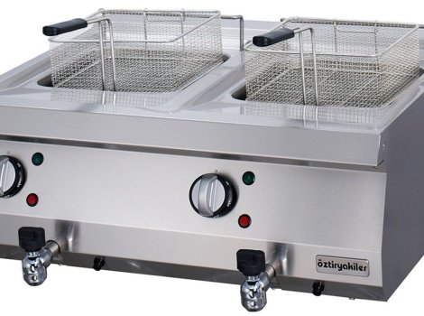 Фритюрниця ел. наст. Oztiryakiler OFEI8070 (арт.7856.N1.80703.11)  об'єм 12+12 л