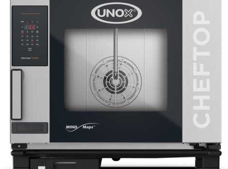 Пароконвектомат Unox XEVC0511EZLMLP/7 лінія ZERO ,5 рівнів GN 1/1