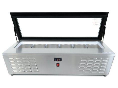 GoodFood Вітрина для морозива RTD100F6 +безкоштовна доставка