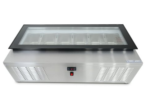 GoodFood Вітрина для морозива RTD100F6 +безкоштовна доставка