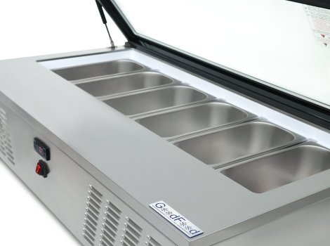 GoodFood Вітрина для морозива RTD100F6 +безкоштовна доставка