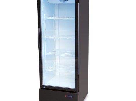 GoodFood Шафа холодильна для напоїв BC480NBW2LED чорна-біла