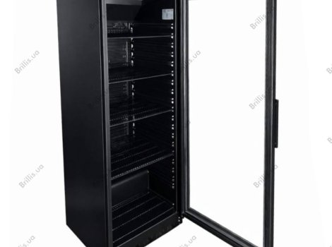 Енергоефективна холодильна шафа BRILLIS EG-HR400G.B +безкоштовна доставка