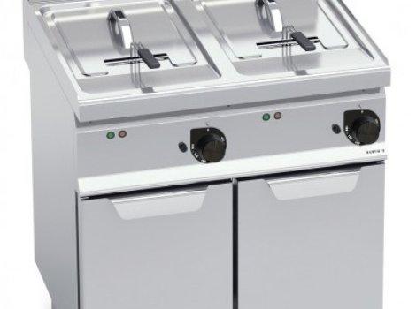 Фритюрниця електрична Bertos E7F10-8M  (об'єм 10+10 л)