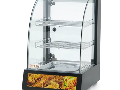 GoodFood Вітрина теплова WS1P GREY +безкоштовна доставка