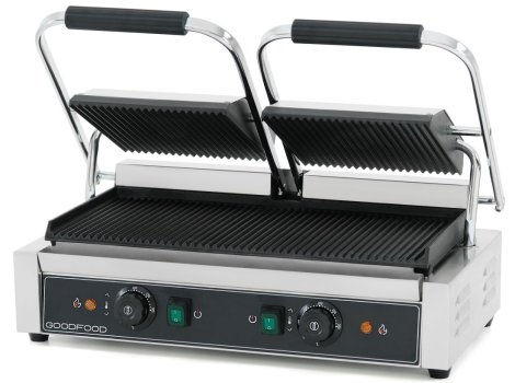 GoodFood Гриль контактний ECG20RR BLACK +безкоштовна доставка