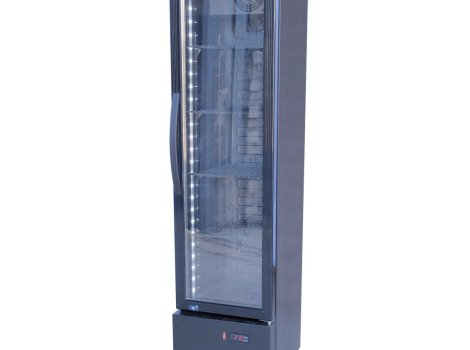 GoodFood Шафа холодильна для напоїв BC160NBB2LED чорна-чорна