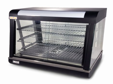 GoodFood Вітрина теплова WS1200 Black Line +безкоштовна доставка
