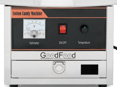 GoodFood Апарат для приготування солодкої вати CFM52SS +безкоштовна доставка