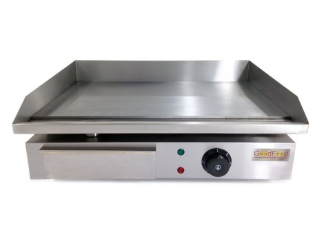 GoodFood Поверхня для смаження (хромована) гладка EG55M +безкоштовна доставка