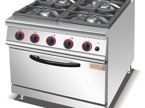 GoodFood Плита газова з електричною духовкою GP4AFLNG