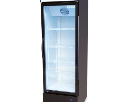 GoodFood Шафа холодильна для напоїв BC480BW2LED чорна-біла