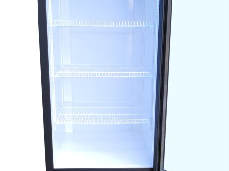 GoodFood Шафа холодильна для напоїв BC480BW2LED чорна-біла