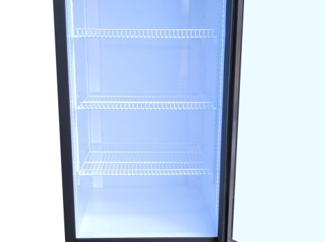 GoodFood Шафа холодильна для напоїв BC360BW2LEDCOL чорна-біла