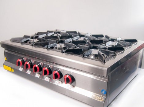 Плита 70MX-6S газова( газ контроль)1200*700*300