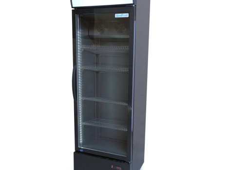 GoodFood Шафа холодильна для напоїв BC360BB2LED чорна-чорна