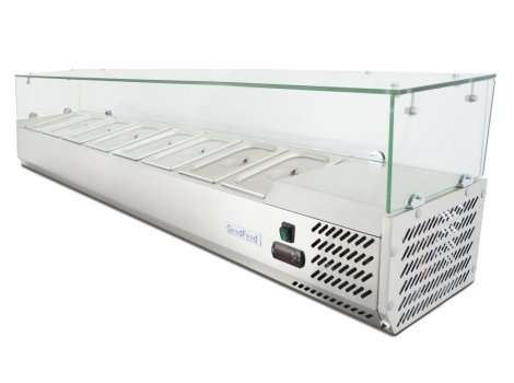 Вітрина холодильна для топінгу GF-VRX1800/330-H6C +безкоштовна доставка
