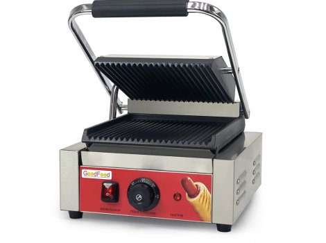 GoodFood Гриль контактний ECG10 Panini RED  +безкоштовна доставка