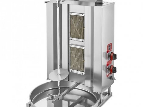 REMTA Апарат для шаурми газовий D04MZ (D14 LPG)  +безкоштовна доставка