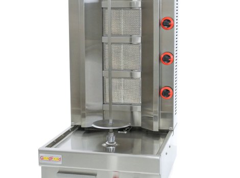 GoodFood Апарат для шаурми газовий з двигуном SM3MG +безкоштовна доставка