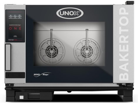 Піч пароконвекційна Unox XEBC04EUE1LM лінія ONE ,4 рівні 600х400 мм