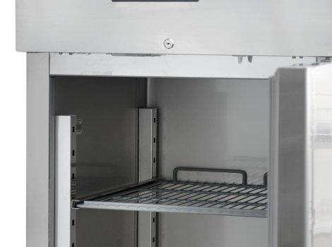 ШАФА ХОЛОДИЛЬНА HURAKAN HKN-GX650TN INOX 650Л +безкоштовна доставка