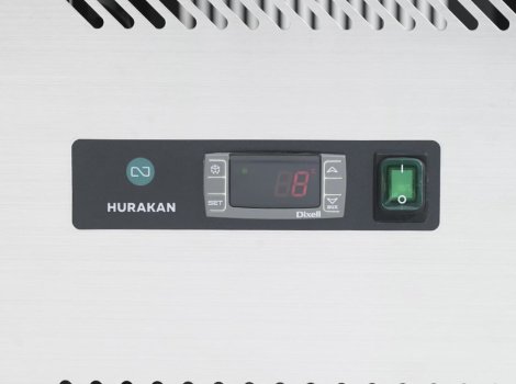 СТІЛ ХОЛОДИЛЬНИЙ HURAKAN HKN-GXRC2GN 2-ДВЕРНИЙ +безкоштовна доставка