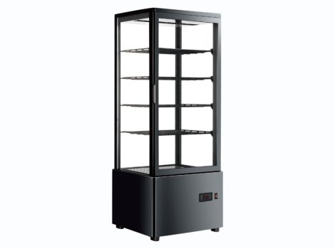 ВІТРИНА ХОЛОДИЛЬНА HURAKAN HKN-UPD98B BLACK +безкоштовна доставка