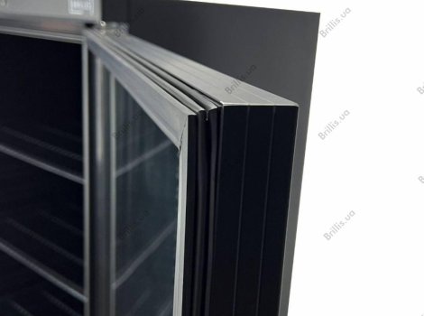 Енергоефективна холодильна шафа BRILLIS EG-HR400G.B +безкоштовна доставка