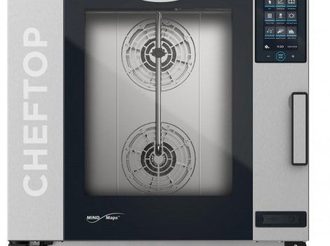 Пароконвектомат Unox XEVC0711EPRM лінія PLUS , 7 рівнів GN 1/1