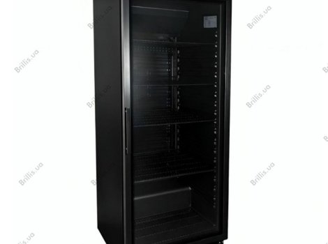 Шафа холодильна однодверна ЕНЕРГОЕФЕКТИВНА, BRILLIS EG-HR600G.B +безкоштовна доставка
