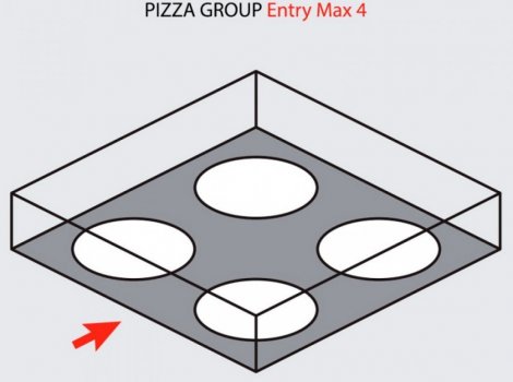 Піч для піци Pizza Group Entry Max 4 (380) 1 піца х33 см