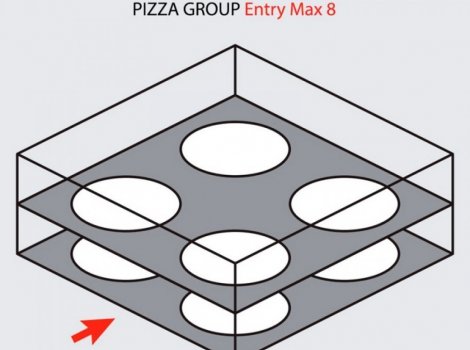 Піч для піци Pizza Group Entry Max 8 (380) ,піца 30 см