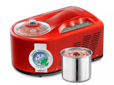 Апарат для виробництва морозива GELATO PRO 1700 UP I-GREEN червоний NEMOX