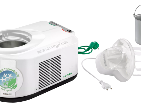 Апарат для виробництва морозива GELATO CHEF 2200 I-GREEN білий NEMOX