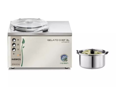 Апарат для виробництва морозива Gelato Chef 3L AUTOMATIC i-green NEMOX
