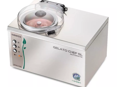 Апарат для виробництва морозива Gelato Chef 5L AUTOMATIC i-green NEMOX