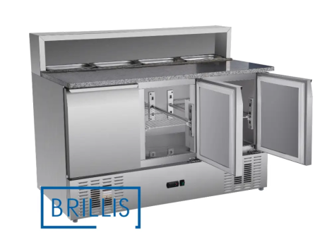 Стіл холодильний тридверний, BRILLIS PS903 +безкоштовна доставка та ексклюзивна знижка